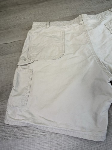 Carhartt Carpenter Shorts Lite Tan Work Wear Construction Mens 42 (Actual 40) - Picture 11 of 21