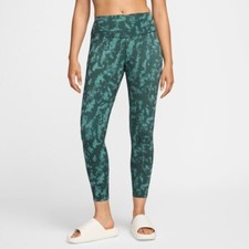 Nike One Women's High-Waisted Dri-Fit 7/8 Printed Leggings Size Small NWOT