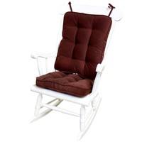 Greendale Home Fashions Standard Rocking Chair Cushion Hyatt Fabric, Burgundy , on sale Greendale Home Fashions Standard Rocking Chair Cushion Hyatt Fabric, Burgundy , on sale