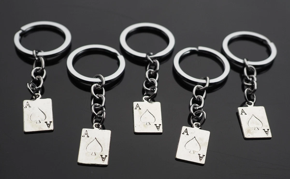 Ace of spades best sale keychain