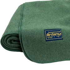 Arcturus Bighorn 100% Virgin Wool Blanket - Queen Size (90" x 96") - 4 Colors