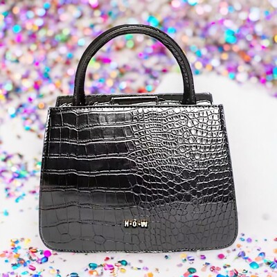 HOUSE OF WANT Newbie Satchel in Black New With Tags MSRP $118