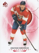 20-21 2020-21 SP Authentic Jonathan Huberdeau RED Limited #89-Flames-Panthers