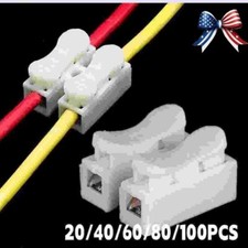 Quick Splice Lock Wire Connector Electrical cable Terminal CH-2 20/40/60/80/100X