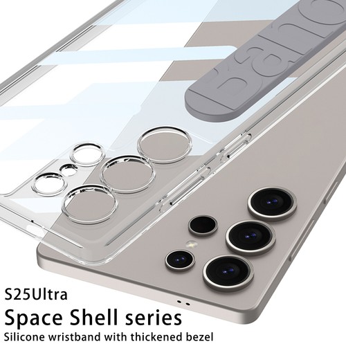 Fr Samsung Galaxy S25 S23 Ultra S24 + Shockproof Case with Silicone Wrist Strap - Picture 7 of 11