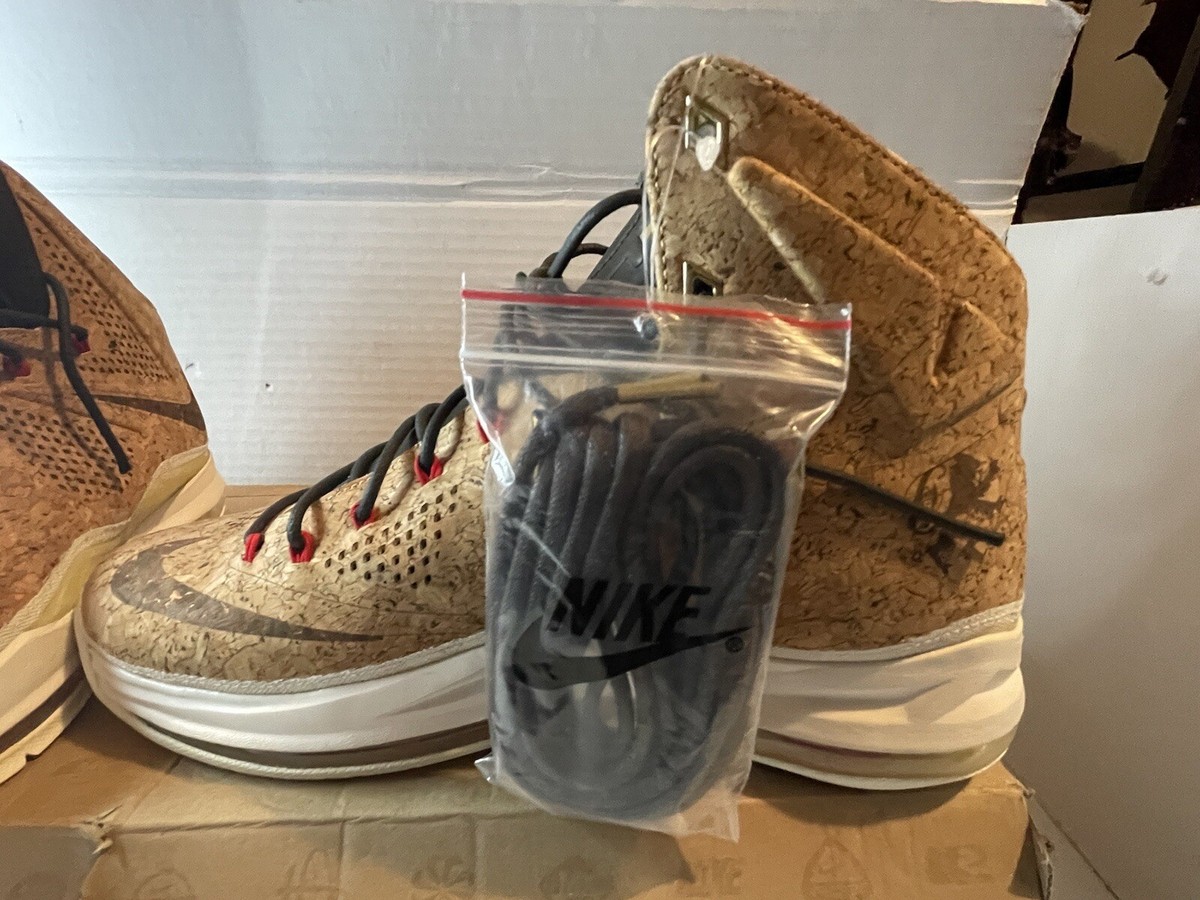 未使用NIKE ナイキ LEBRON10 EXT CORK QS US10.5 Buy LeBron 10 EXT QS 'Cork' - 580890 200 | GOAT