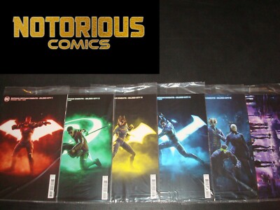 Batman Gilded City 1-6 Complete Video Game Variant Set Sealed DC Collection