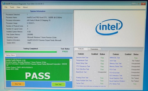 Placa Base Asus P5PKL 4GB DDR2 Intel Core 2 Quad Q8200 VGA Serie USB SATA IDE - Imagen 4 de 5