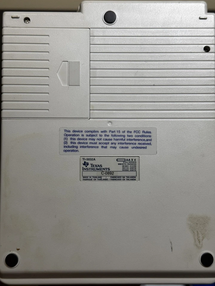 Texas Instruments Ti-5032 Printing Calculator Working - No Paper - Image 3 of 3