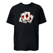 Ace Poker Cards Graphic T-Shirt / Hoodie / Sweatshirt Unisex Women Men
