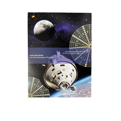 Orion Desk Model 2008 Lockheed Martin Paper Kit NASA Exploration Space Satellite