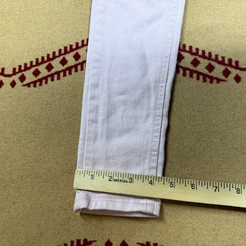 Levi's Girl's Skinny Jeans 710 Light Pink Size 12 Adjustable EUC - Picture 8 of 10