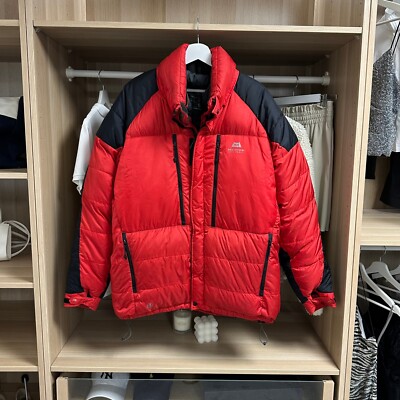 Mountain Equipment Mens Annapurna Down Jacket Size L Red