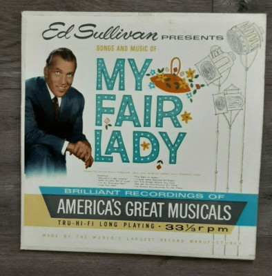 ED SULLIVAN PRESENTS My Fair Lady LP