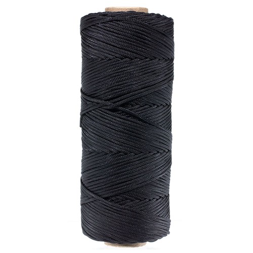 Black Tarred Braided Nylon Decoy Line #18 or #36 Twine - 100 200 or 500 Ft Spool - Picture 4 of 7