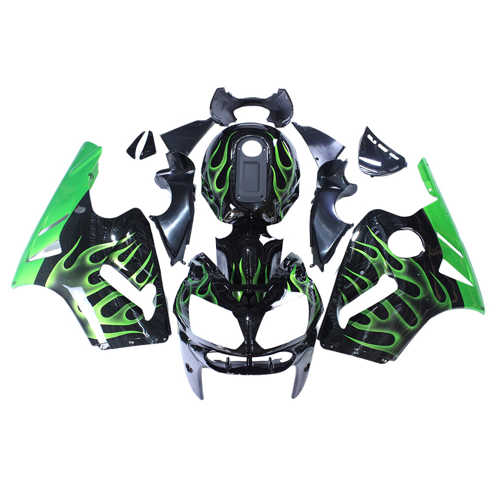 Green Fairing Kit for 2002 03 04 05 2006 Kawasaki Ninja ZX12R