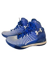 Under Armour MicroG ClutchFIT Drive Basketball Shoes Youth US 5 Blue  White