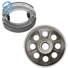 42620-HC4-670 Rear Brake Drum Hub with Shoes For Honda TRX300 TRX300FW Fourtrax