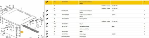 VW Corrado 53i 2 St 431898550 Bolts Schlosszapfen For Catch Hook Bonnet Spring - Picture 2 of 5