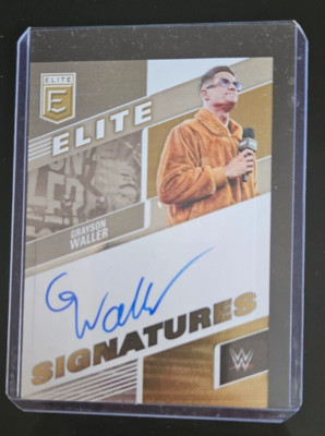 WWE Panini Donruss Elite 2023 Grayson Waller Signatures