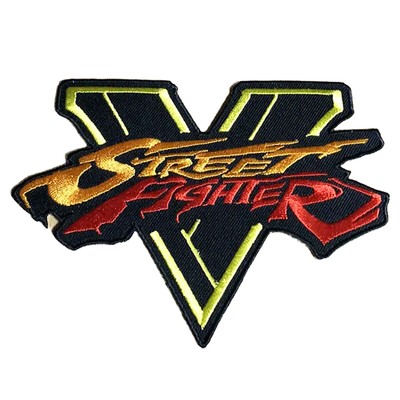 Street Fighter V Aufnäher Patch Capcom Nerd Gaming Merch Beat Em Up 5