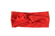 Burnt Orange Super Soft Stretch Knit Twist Headband Buttery Soft