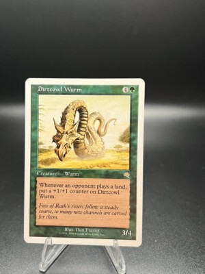 Dirtcowl Wurm Tempest TMP Creature Rare Green NM Regular *a