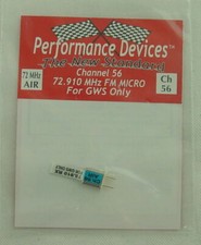 GWS 72Mhz FM Micro Receiver Crystal - Channel...