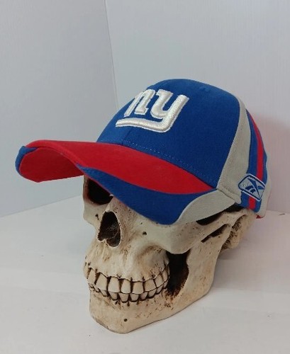 VINTAGE NEW YORK GIANTS REEBOK ON FIELD FOOTBALL HAT ELI MANNING ONE SIZE - Picture 2 of 8