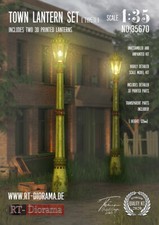 Town Lantern Set Type 1 City Lantern Set Type 1:35 Plastic Model Kit