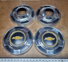 4 1973-1987 Chevy Pickup Truck Hubcap Cap Oem 12 1500 73-87 10.5 4 1973-1987 Chevy Pickup Truck Hubcap Cap Oem 12 1500 73-87 10.5