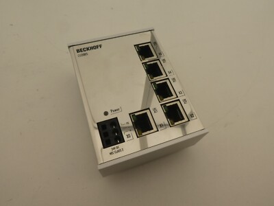 Beckhoff / CU2005-0000 / Ethernet Switch / 5 Port / 24V (24-4-19-31)