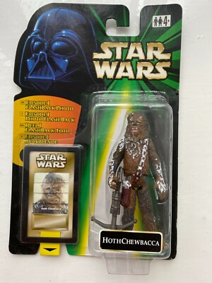 STAR WARS EPISODE 1 FLASHBACK HOTH CHEWBACCA HASBRO KENNER ACTIONFIGUR