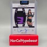 2024 Panini Flawless WWE CORA JADE NXT Patch Auto Purple /8 On-Card