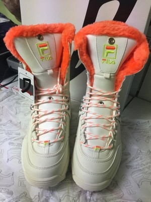 fila shearling boots