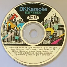 DK KARAOKE EDIT-A-VISION DISC DKG - 68 - MOST REQUESTED - RARE - OOP
