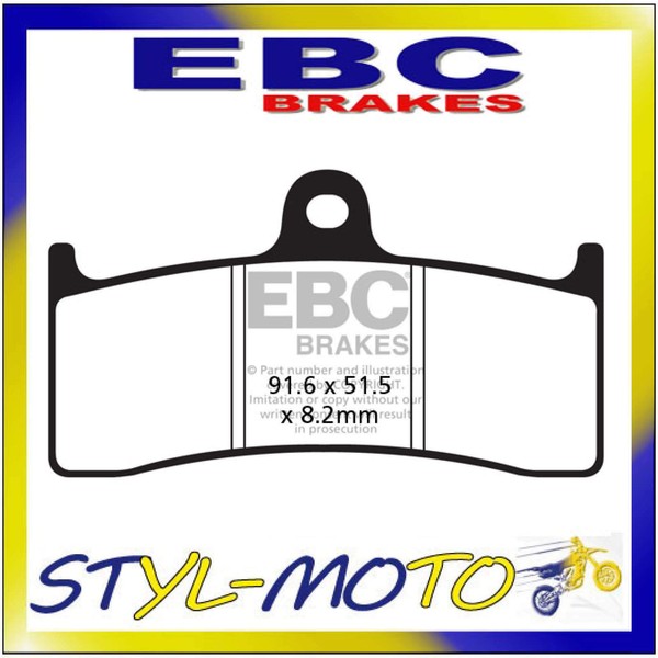 FA424HH BeläGe Sinter Vorne EBC Mv (Agusta) F4 1000 2004-2006-image
