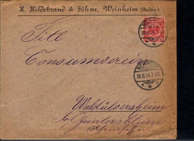 Dt. Rich - No.47ca Ef Di Weinheim 1894 (JR-R1)