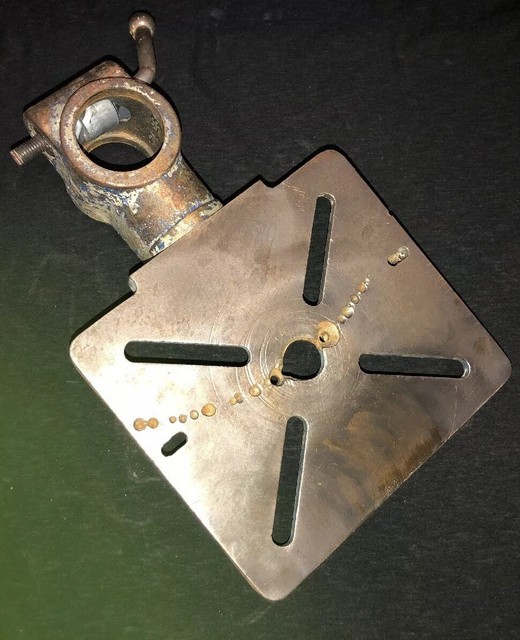 VINTAGE Craftsman 101.03581 Drill Press Cast Iron Table Off a 2.25