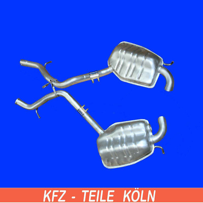 Mercedes E-Klasse (W211 S211) 200 240 320 350 2 x ENDSCHALLDÄMPFER LINKS +RECHTS
