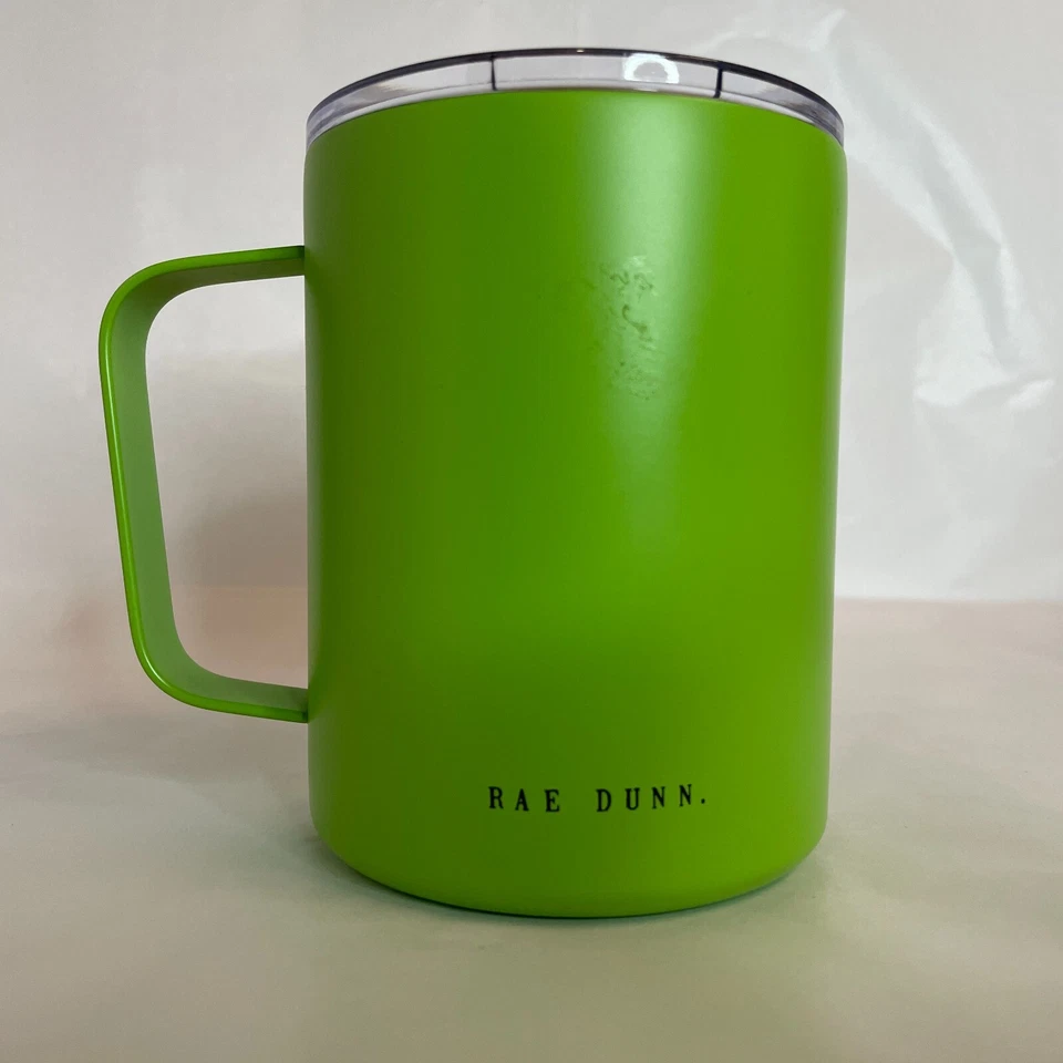 Rae Dunn Хэллоуин токсичный путешествий кружка зеленый изолированный из нержавеющей стали с крышкой б/у в отличном состоянии - Изображение 3 из 4
