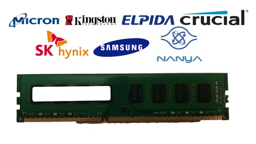 lot of 5 4gb ddr3-1600 pc3-12800u 2rx8 ddr3 sdram desktop memory