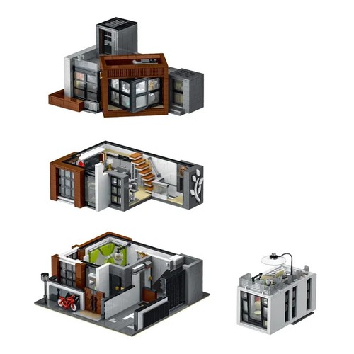 3623PCS City Modern Villa Building Blocks MOC Modular City House Model Bricks - Picture 5 of 6