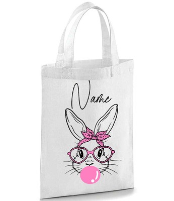 Osterhase Leckerbissen Taschen personalisierte Eiersuche süße Tasche Tragetasche Mini