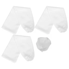 1 Set Dustproof Ceiling Fan Blade Cover: 48 Inch Fabric Removable Protector -