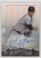 2014 Bowman Platinum Auto Prospects Shae Simmons #AP-SS Auto n1u