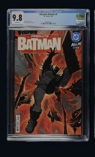 🔥 Absolute Batman #6 CGC 9.8 Grade Cover A 1st Print Nick Dragotta Cover 🔥