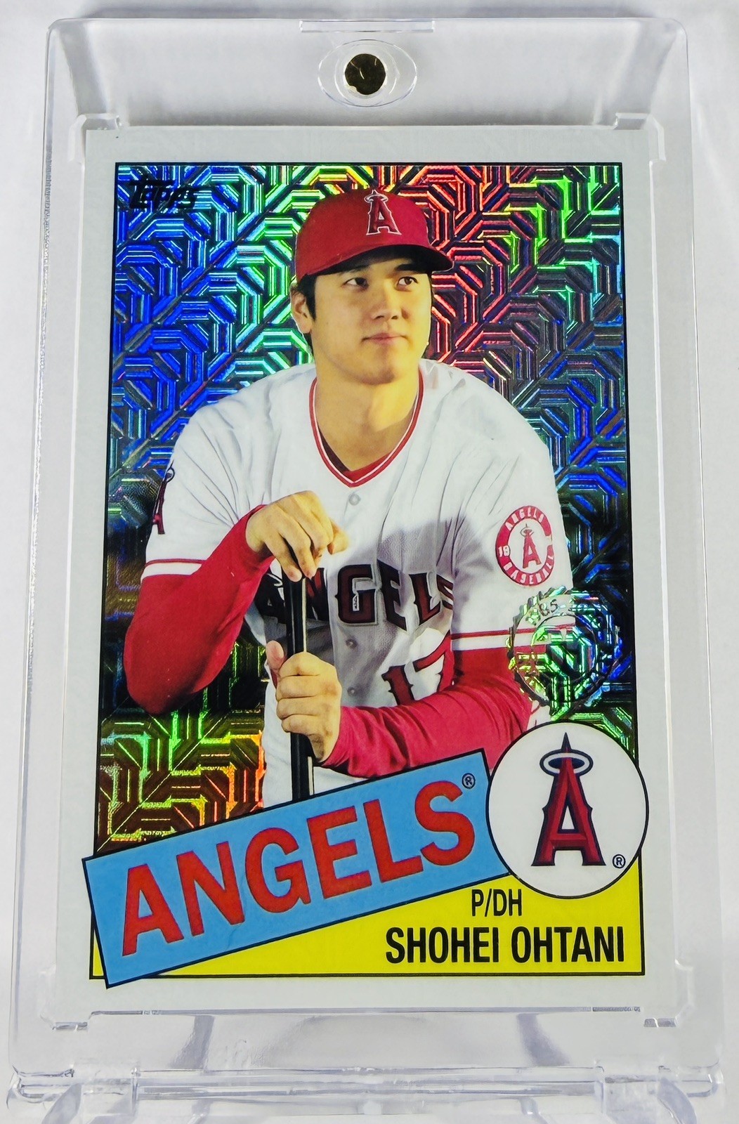 Shohei Ohtani RARE REFRACTOR INVESTMENT CARD TOPPS CHROME ROOKIE OF THE YEAR MVP