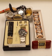 Uhren Konvolut, 17 Uhren, Quarz, Mechanisch, Armbanduhren, Taschenuhr, Vintage