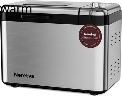 Neretva Bread Maker,3.3LB Larger Bread Machine 15-in-1Stainless Steel,sale price